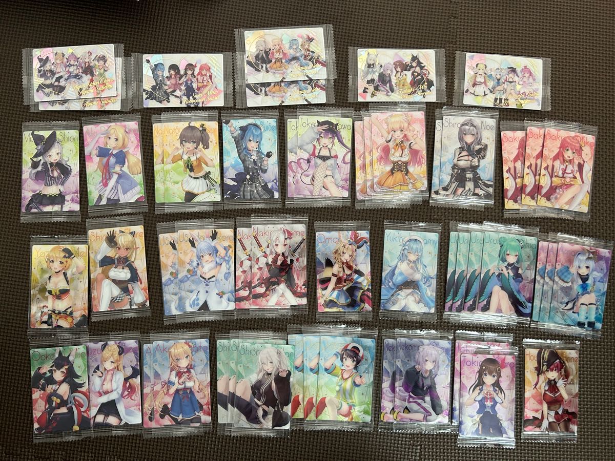 バラ売り対応可】第1弾ホロライブウエハース カード まとめ売り|Yahoo
