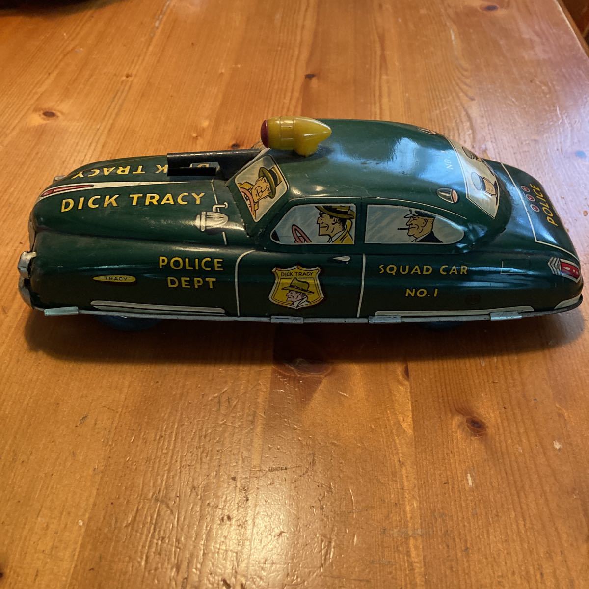 のある 60s ヴィンテージ ディック トレーシー ブリキ 車 アやコレク