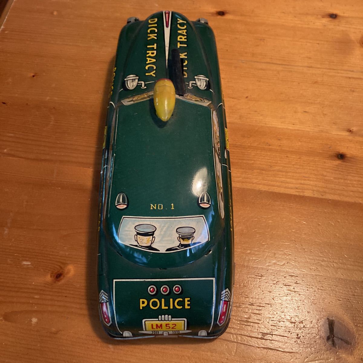 のある 60s ヴィンテージ ディック トレーシー ブリキ 車 アやコレク