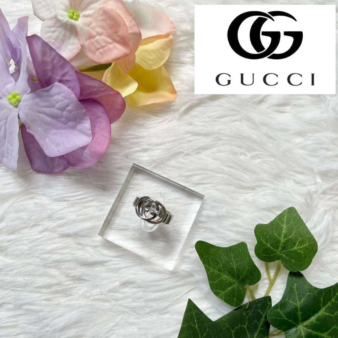 てなグッズや GUCCI グッチ GG リング ロゴ 11号 シルバー 925刻印