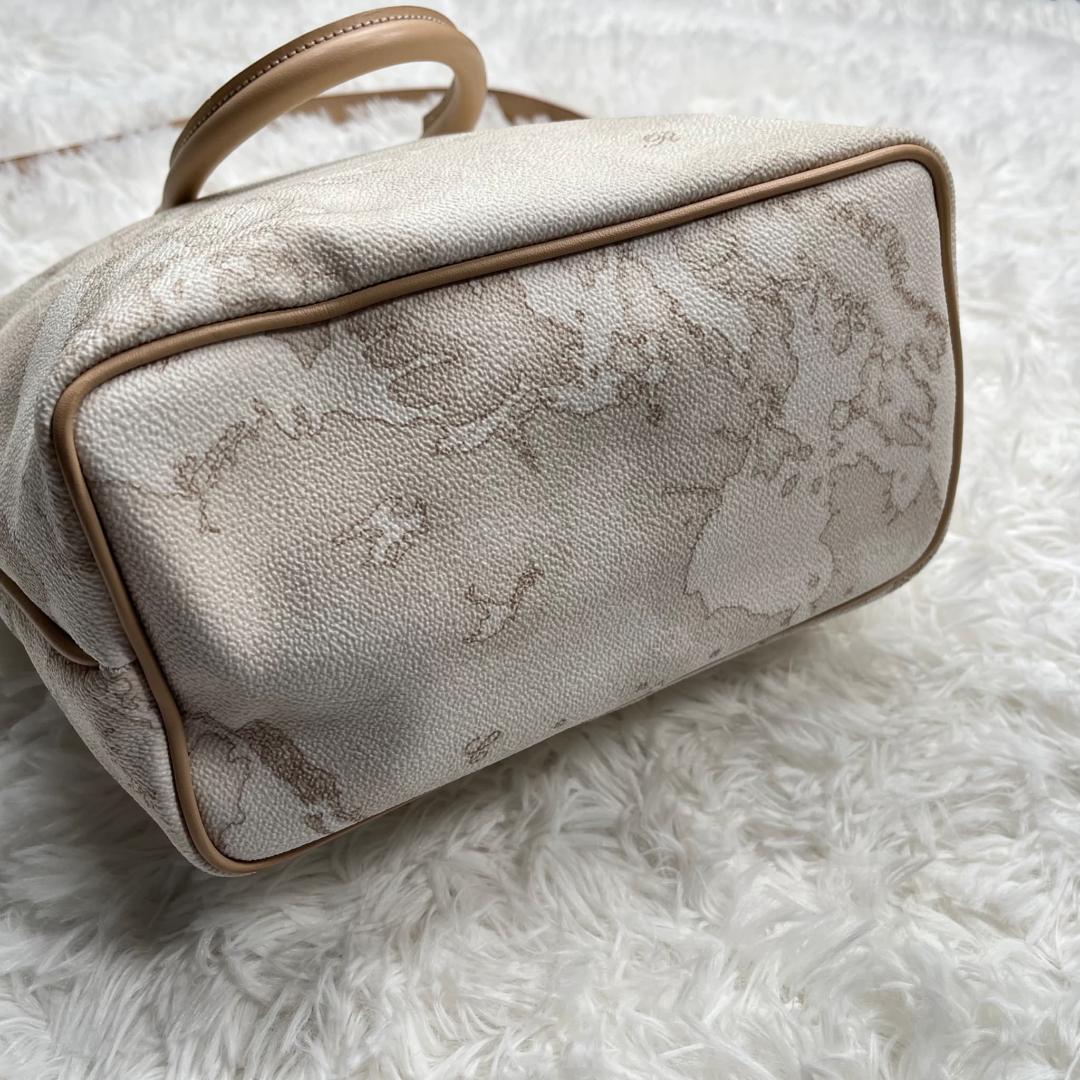 美品 希少 プリマクラッセ 2way 地図柄 ホワイト ショルダー 美品 希少 プリマクラッセ 2way 地図柄 ホワイト ショルダー