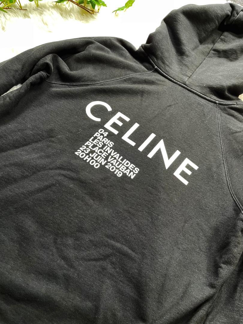美品 CELNE セリーヌ インビテーション パーカー フーディ HOODIE