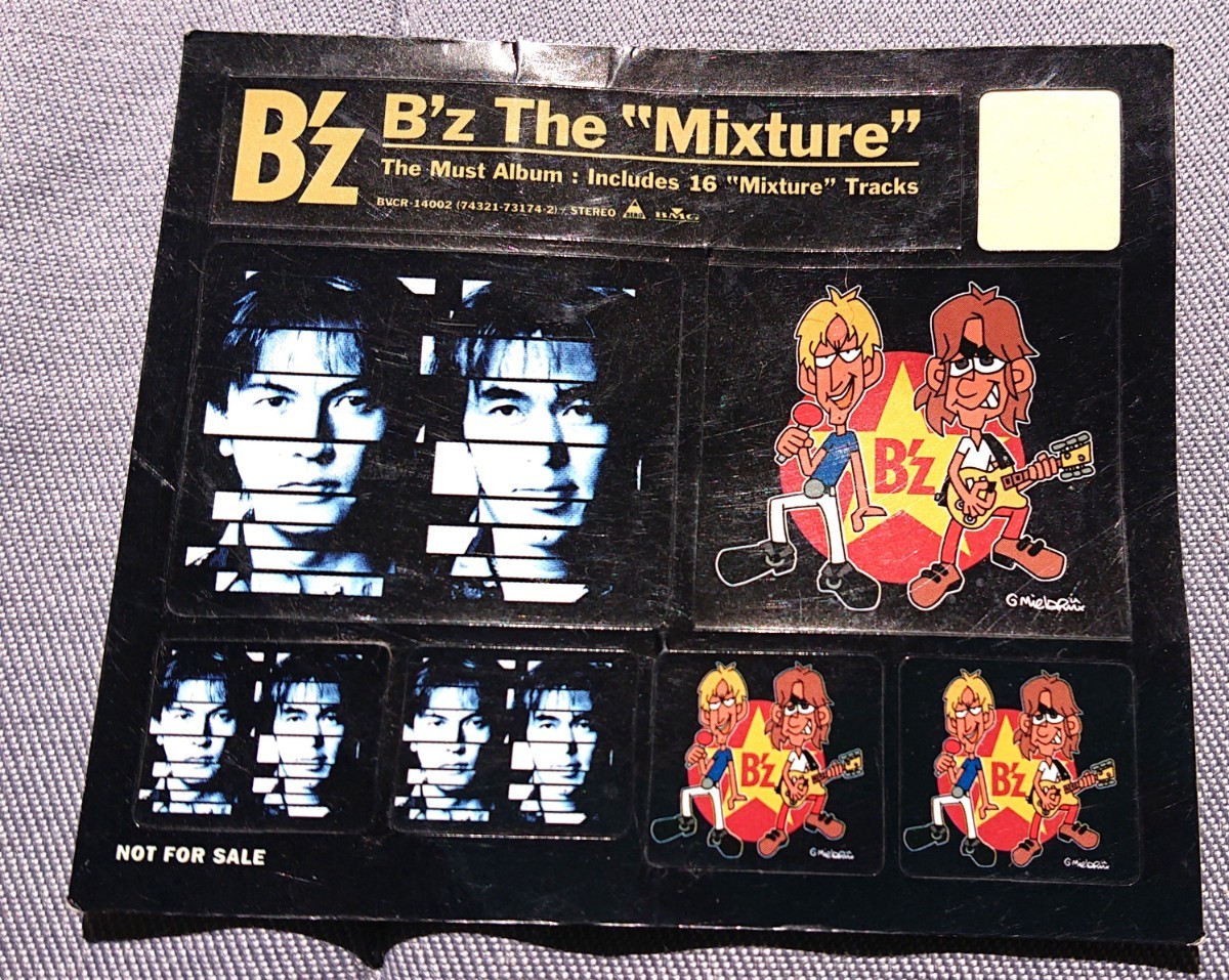 [B'Z] Микшн -альбом Бонус не для продажи наклеек