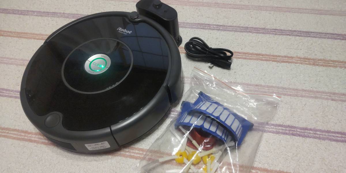  roomba 606 I robot robot vacuum cleaner high speed respondent . process iAdapt installing litter detection sensor black 