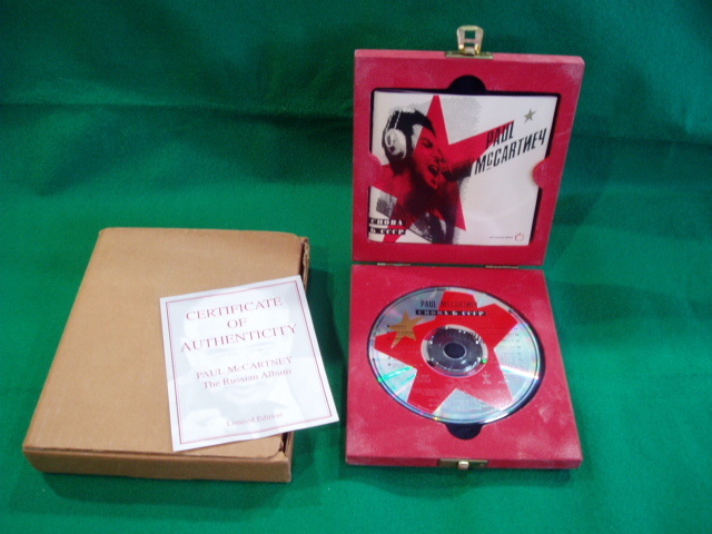 CD ポール・マッカートニー CHOBA B CCCP 木製BOX PAUL