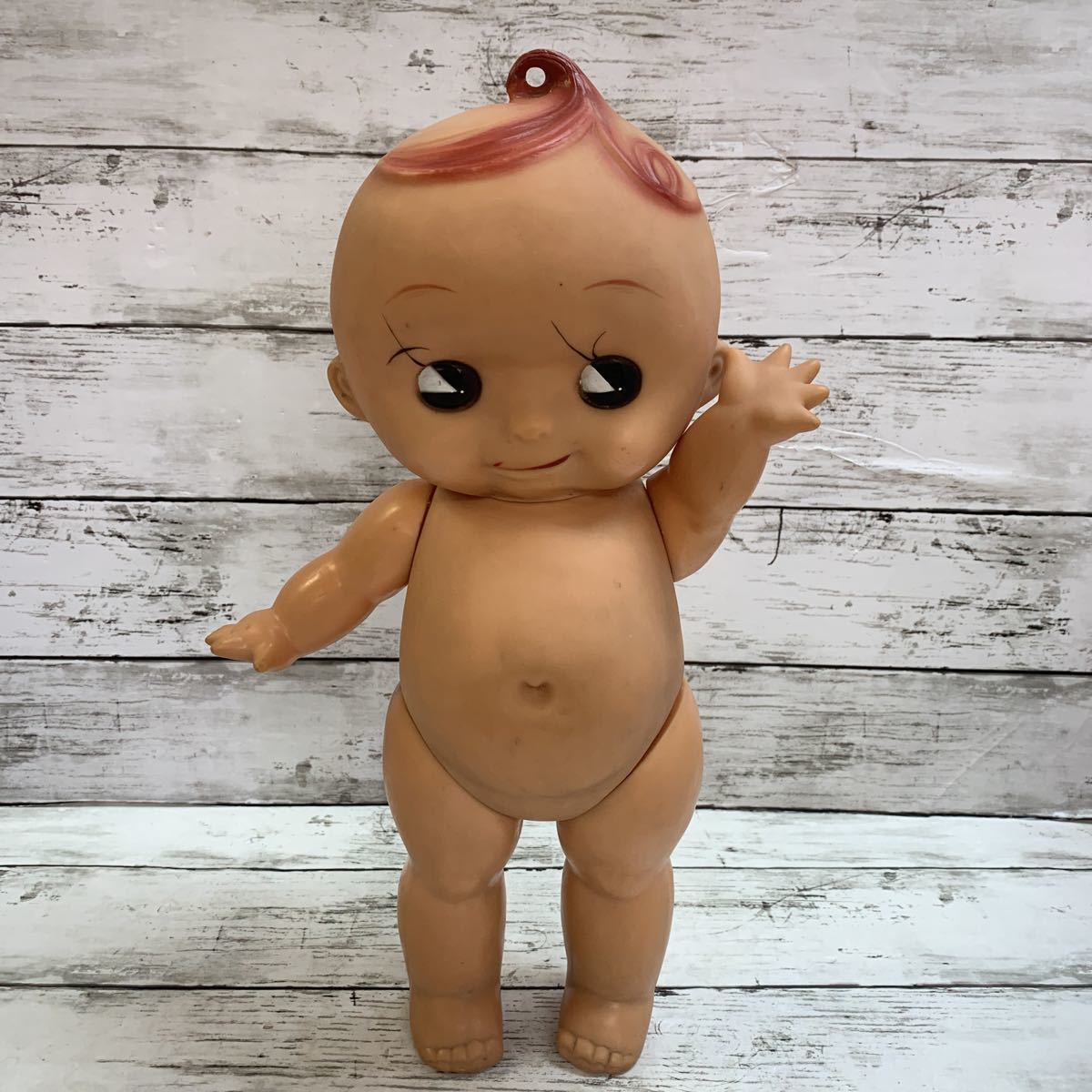 中古品】ホンポちゃん 高さ40cm キューピー人形 ソフビ 赤ちゃん本舗