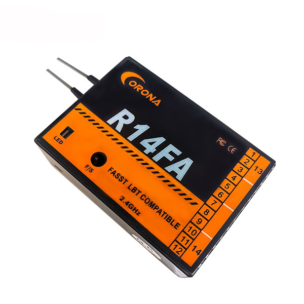 ★CORONA R14FA 2.4Ghz 14CH FASST対応　受信機_画像1