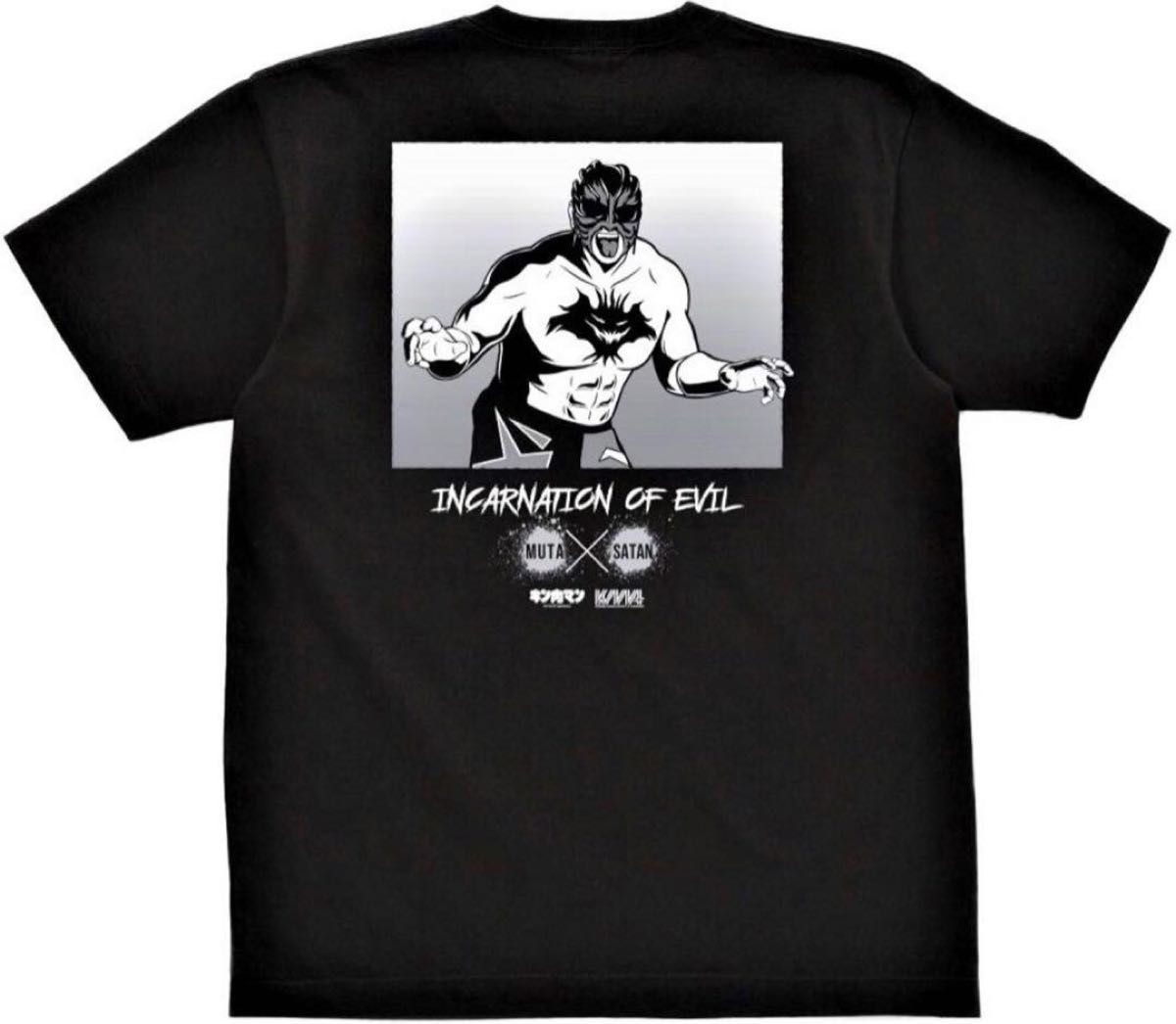 武藤敬司 キン肉マン サタン Tシャツ 新日本プロレス 武藤敬司 キン肉マン サタン Tシャツ 新日本プロレス