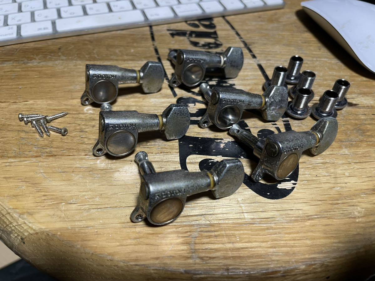 GOTOH 旧タイプ ペグ SG381-07-L6-Chrome 後藤ガット ゴトー GOTOH 旧タイプ ペグ SG381-07-L6-Chrome 後藤ガット ゴトー