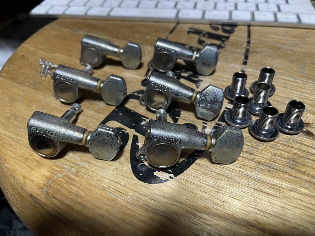 GOTOH 旧タイプ ペグ SG381-07-L6-Chrome 後藤ガット ゴトー GOTOH 旧タイプ ペグ SG381-07-L6-Chrome 後藤ガット ゴトー