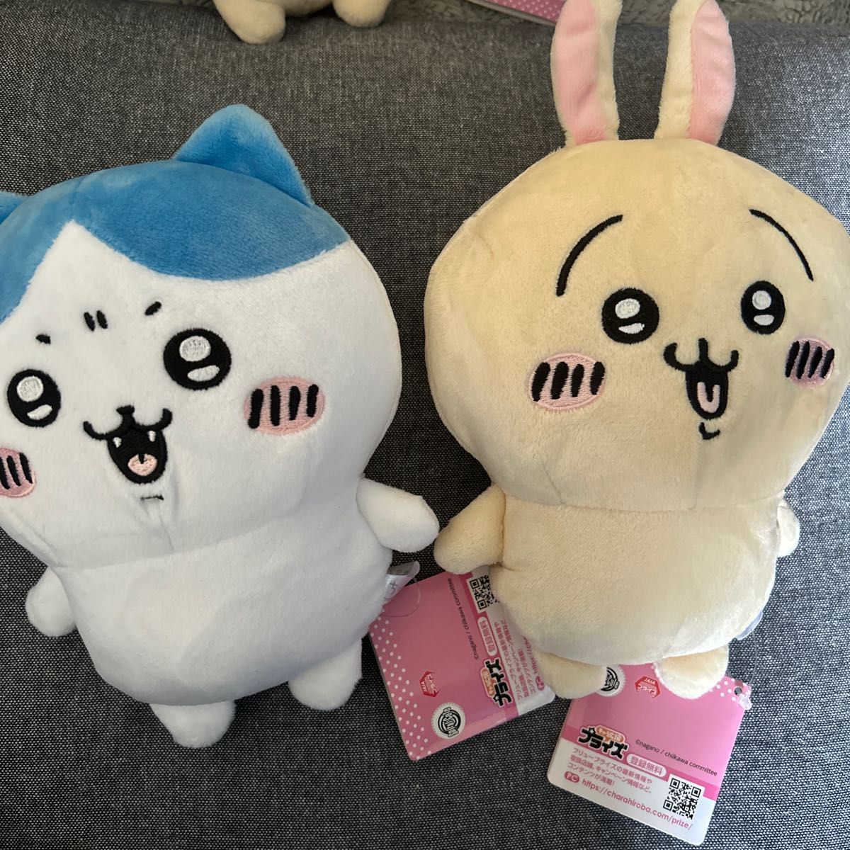 【chanu様専用】ちいかわ おしゃべりぬいぐるみ ハチワレ うさぎ