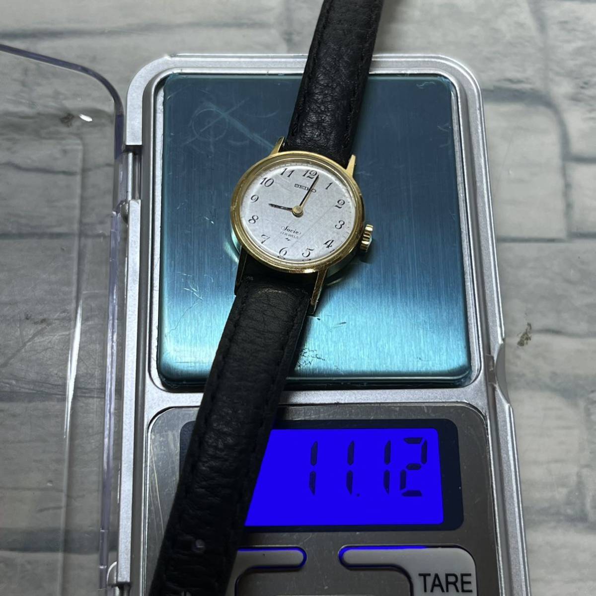 SEIKO/セイコー 14K刻印 金無垢 socie/ソシエ 11-0720 手巻き 17石