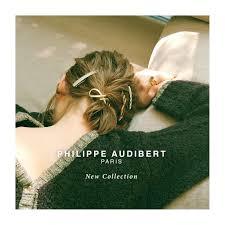 未使用 PHILIPPE AUDIBERT フィリップオーディベル バレッタ ヘアアクセサリー ヘアクリップ シルバー ユナイテッドアローズ_画像1