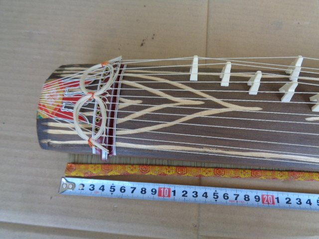 0511. koto traditional Japanese musical instrument Mini 13 string koto small koto traditional Japanese musical instrument stringed instruments musical score 