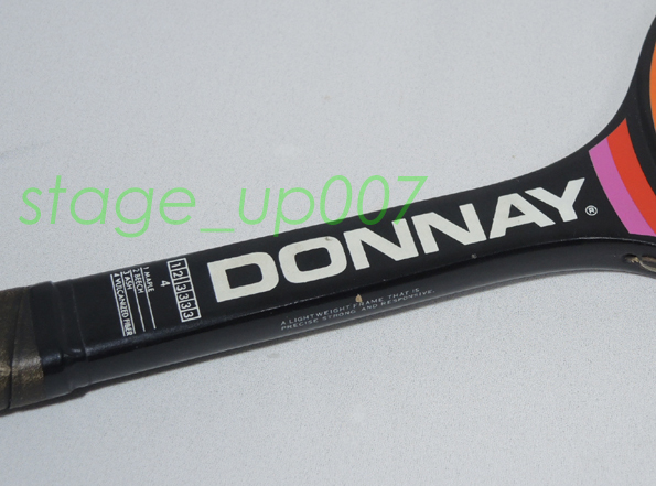 DONNAY(done-)|borug model wood racket / Belgium made -BJORN BORG/ALLWOOD BORG SUPERLIGHT-| tube ZNSQ