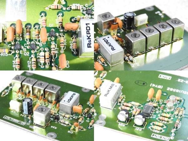 【HPマイクロ波】　Anritsu Frequency Synthesizer取外し 部品取り基板(その6) AUX基板/R&KM8,PD1,CA3240E,NEC2SA603,2SC943他 ジャンク品_画像10