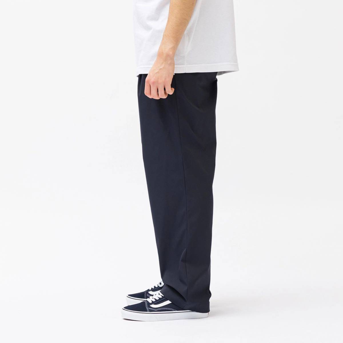 23SS WTAPS TRDT2301 TROUSERS TUCK ネイビー M トラウザーパンツ