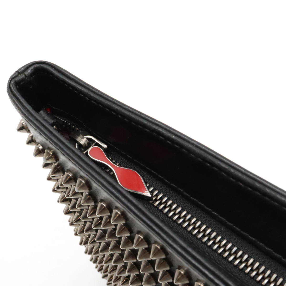 Christian Louboutin Christian Louboutin spike studs clutch bag second bag black black 