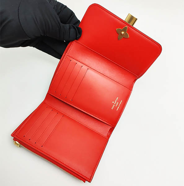 良品】ルイヴィトン ポルトフォイユ・フラワー 三つ折り財布
