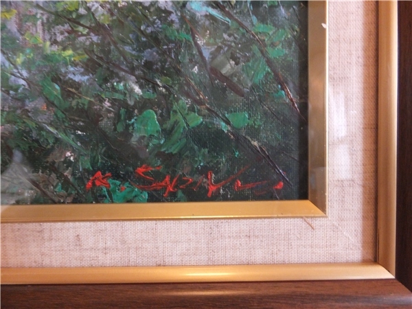  запад статья . произведение [ Minatomachi Kobe ] живопись масляными красками .[ живопись маслом ] пейзаж * сумма имеется 