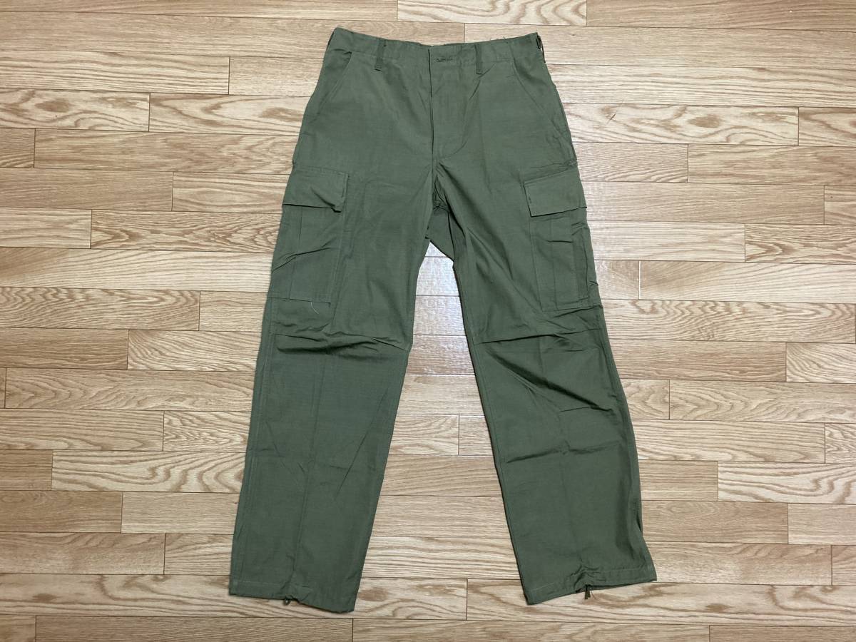 ヤフオク! - 希少 米軍実物 未使用 4th ジャングルファティーグ・パ...