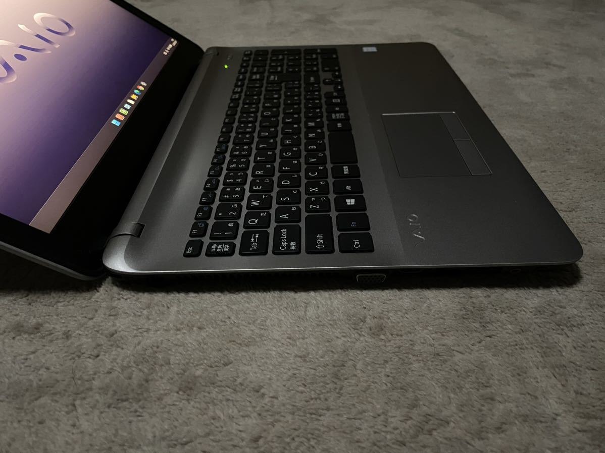 初心者向け ノートパソコン シルバー Windows11pro CORE i7 7700HQ