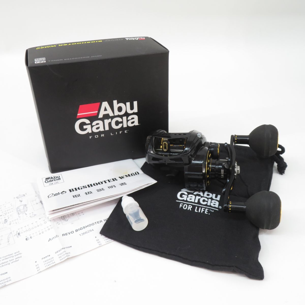 123s Abu Garcia アブガルシア REVO BIGSHOOTER WM60 ビッグシューター