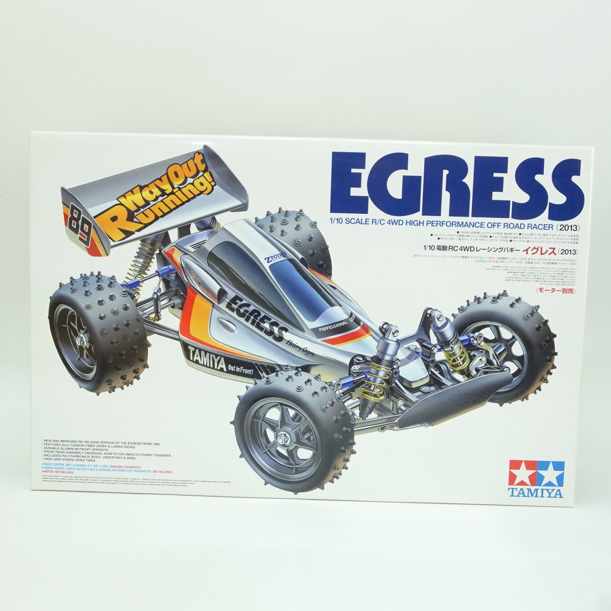 074 【未組立】タミヤ 1/10 電動RC 4WDレーシングバギー イグレス(2013) 58583 ※内袋内箱未開封 イグレス(2013)タミヤ 10電動組立キット 58583