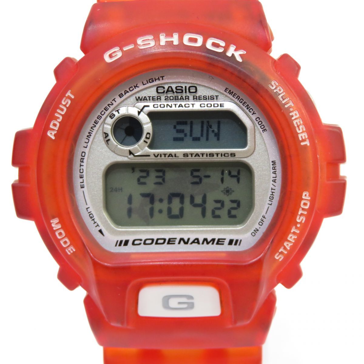 160 CASIO カシオ G-SHOCK DW-6910K 第6回国際イルカクジラ会議 染色カスタム 腕時計 ※現状品