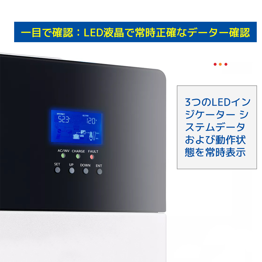 新品 MPPT 3000W 24V対応 正弦波 ソーラーチャージ ソーラー 新品 MPPT 3000W 24V対応 正弦波 ソーラーチャージ ソーラー