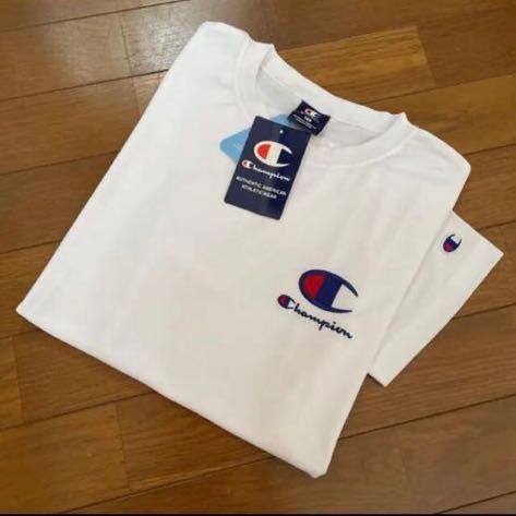 新品チャンピオン 速乾性Tシャツ160 レディースM 白