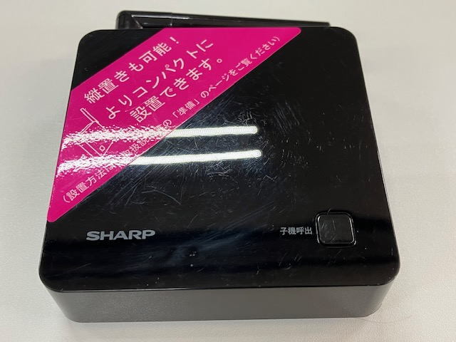 ☆【送料無料】シャープ SHARP デジタルコードレス電話機 JD-SF1CL-T ブラウン系 固定電話 JD-BVF1 JD-KS06 EP-DS05 動作確認OKの画像4