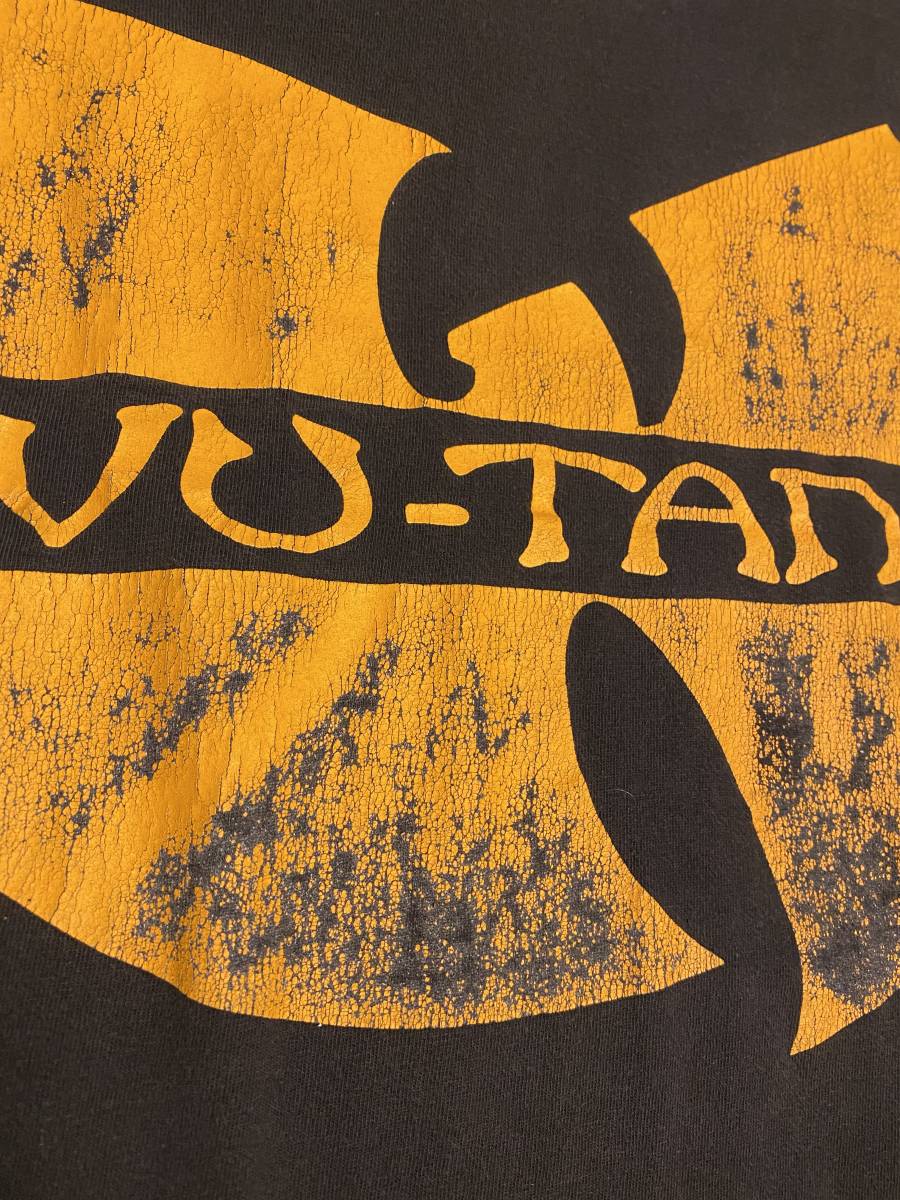 WU-TANG CLAN CREAM ウータン・クラン ラップＴ RAPTEE ヒップホップ カニエウエスト トラヴィススコット ビンテージ Ｔシャツ VINTAGE_画像6