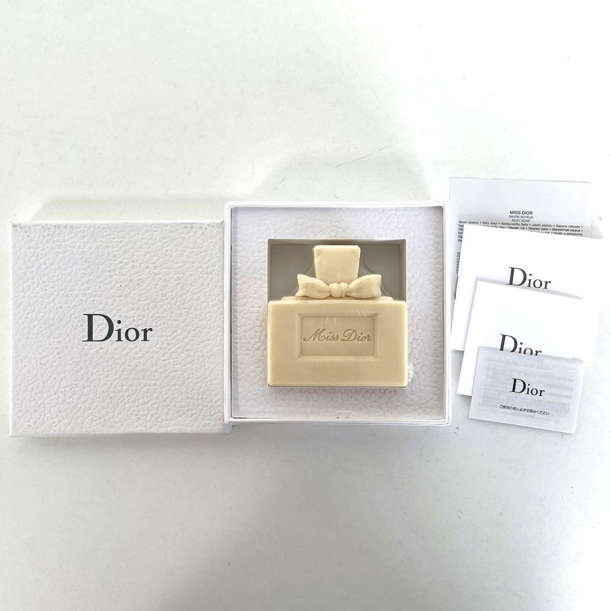 送料無料/新品】 ディオール Dior セット シルキーソープ トレイ