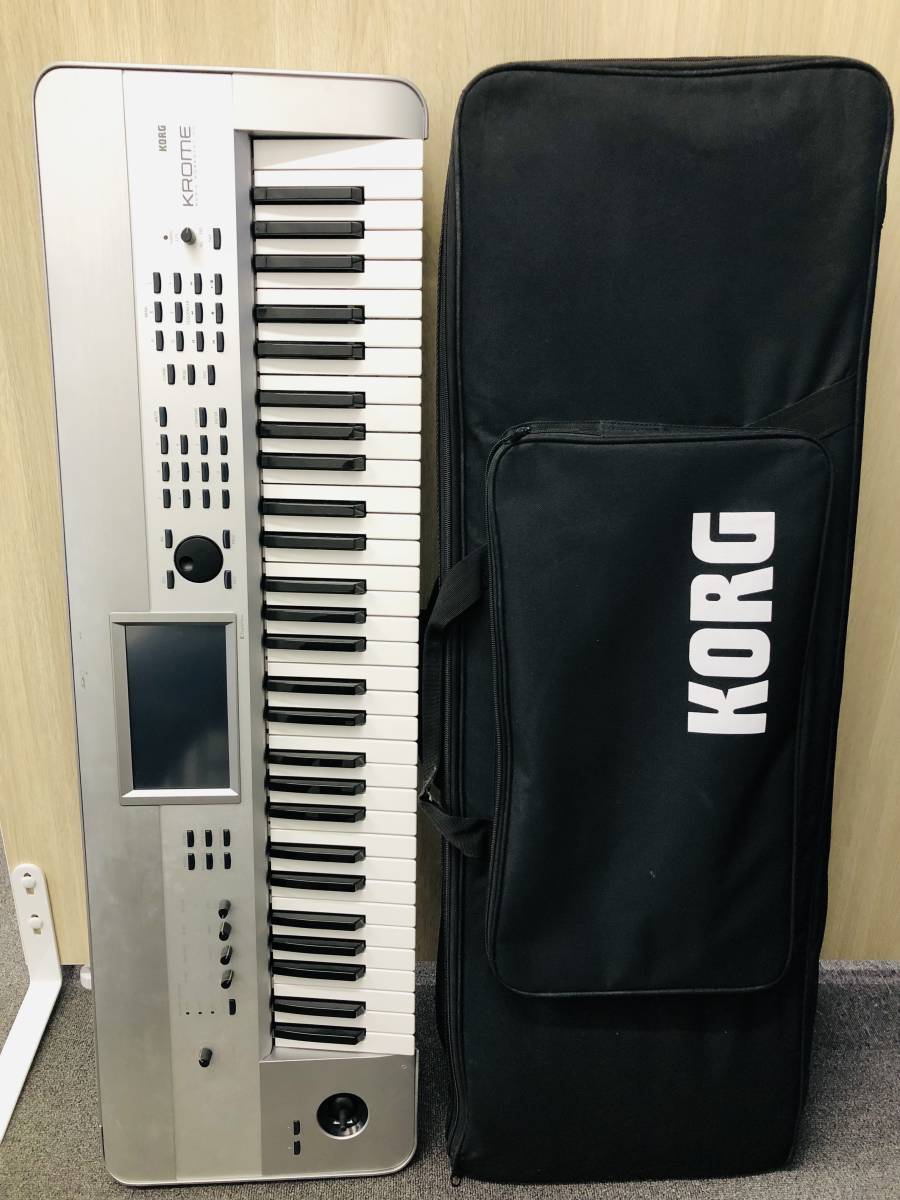 ヤフオク! - KORG/コルグ/KROME-61/シンセサイザー/キーボ...