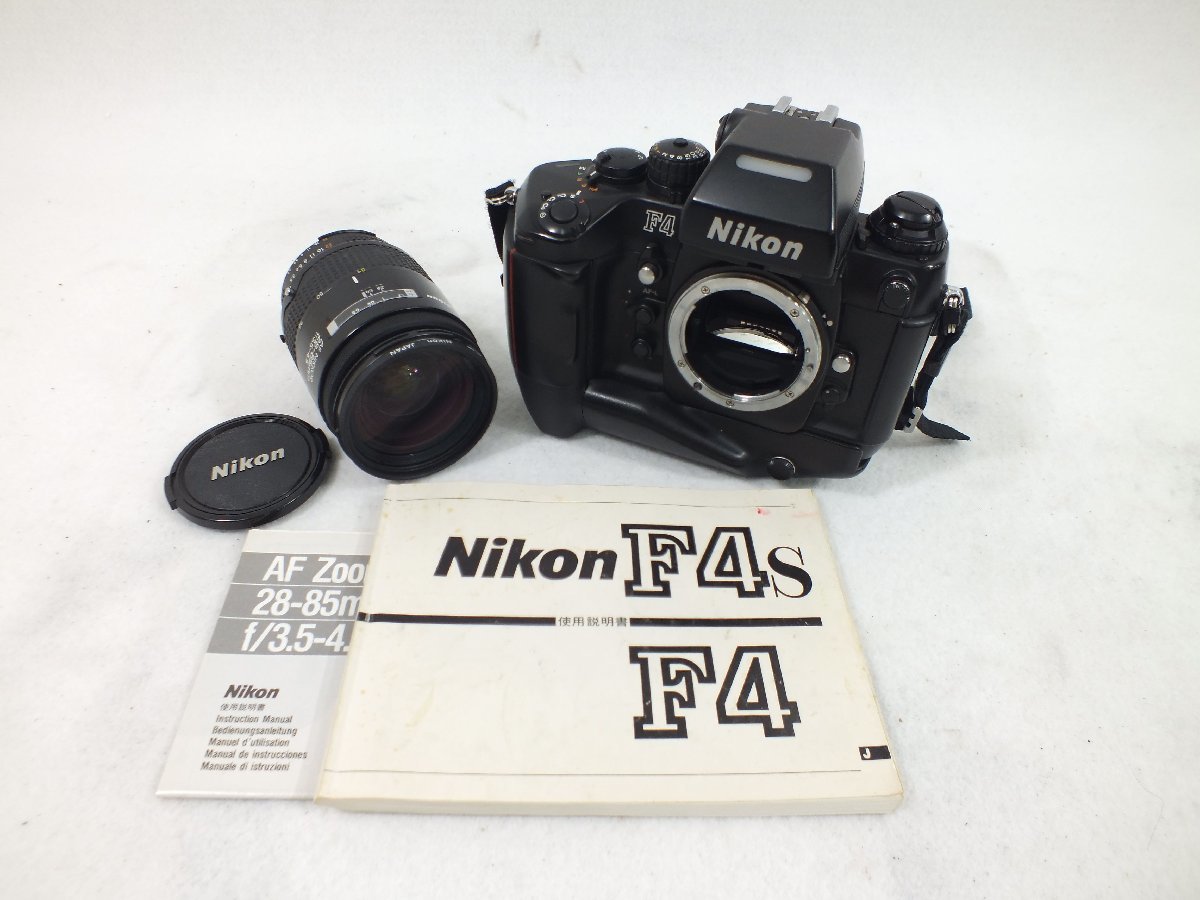Yahoo!オークション - □ Nikon ニコン F4 フィルム一眼レフ 28-85...