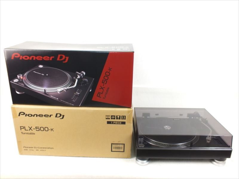 ♪ PIONEER パイオニア PLX-500-K ターンテーブル 元箱付き 現状品