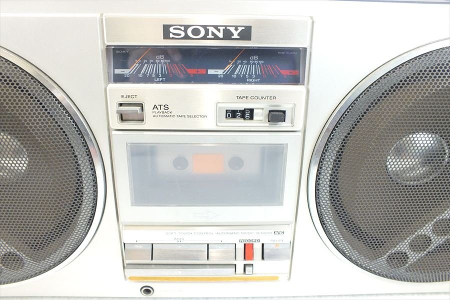 ☆ SONY ソニー CFS-77 230407K4150 ラジカセ 中古現状品 カセット