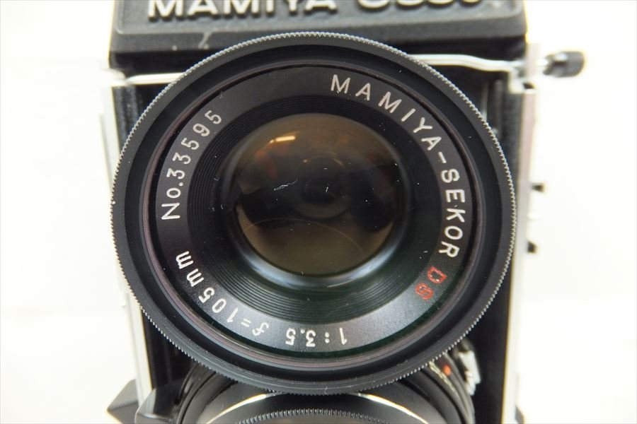 ▽ Mamiya マミヤ C330PRO 二眼レフカメラ 3.5 105mm 現状品