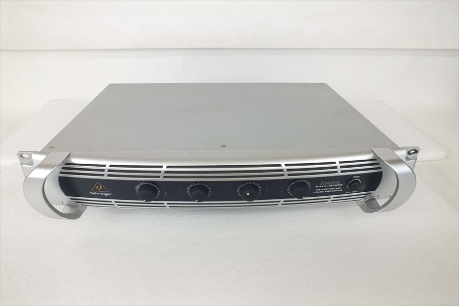 □ BEHRINGER ベリンガー NU4-6000 アンプ 230502k6407