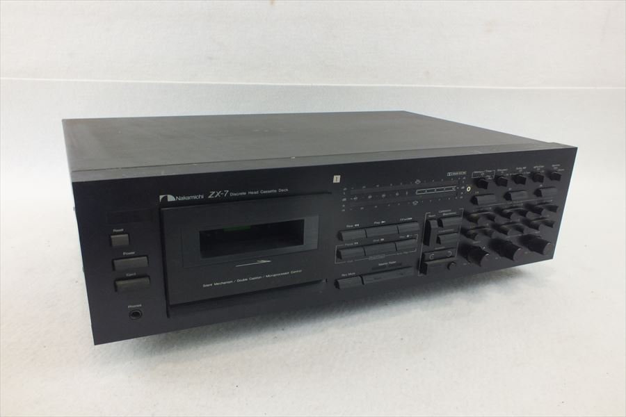 ☆ Nakamichi ナカミチ ZX-7 カセットデッキ 現状品 230407A5104