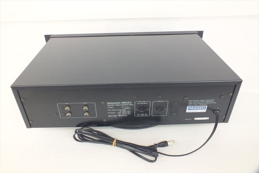 □ Nakamichi ナカミチ 660ZX カセットデッキ 現状品 230502k6474