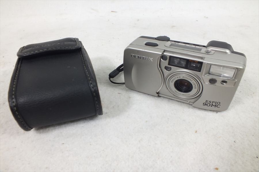 □ PENTAX ペンタックス 90MC コンパクトカメラ ソフトケース付き シャッター切れOK 中古 現状品 230606J4103の画像1