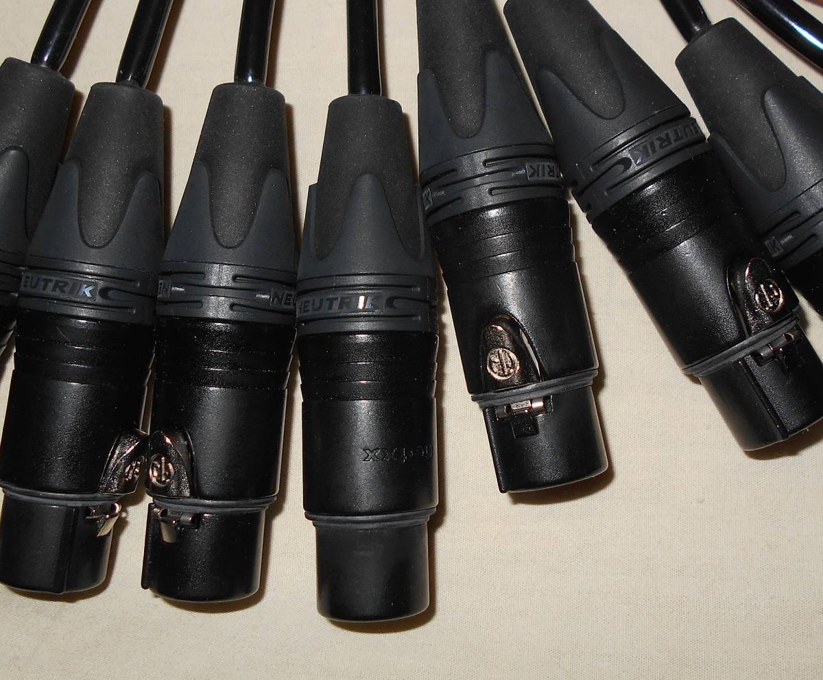 DB25M/XLR3pin женский 8ch мульти- кабель 5m новый товар #595 RND api focusrite Avid U-audio Apogee