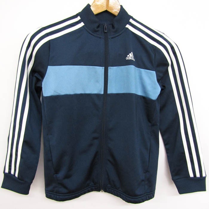  Adidas jersey jersey . origin Logo speed . sportswear for boy 140 size navy blue white Kids child clothes adidas