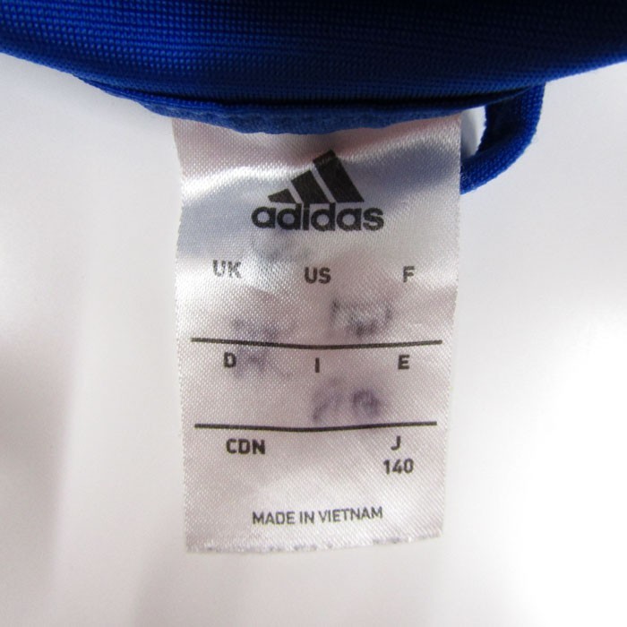 Adidas jersey jersey . origin Logo speed . sportswear for boy 140 size blue black Kids child clothes adidas