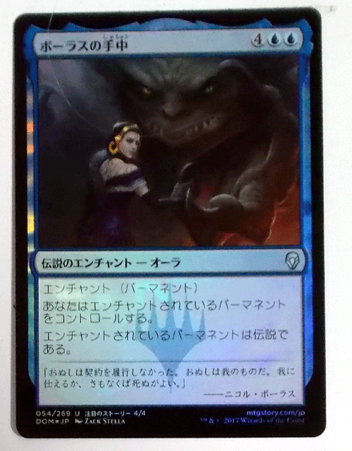 MTG японский язык /Foil/ Borer s. рука средний /domina задний / Anne common 