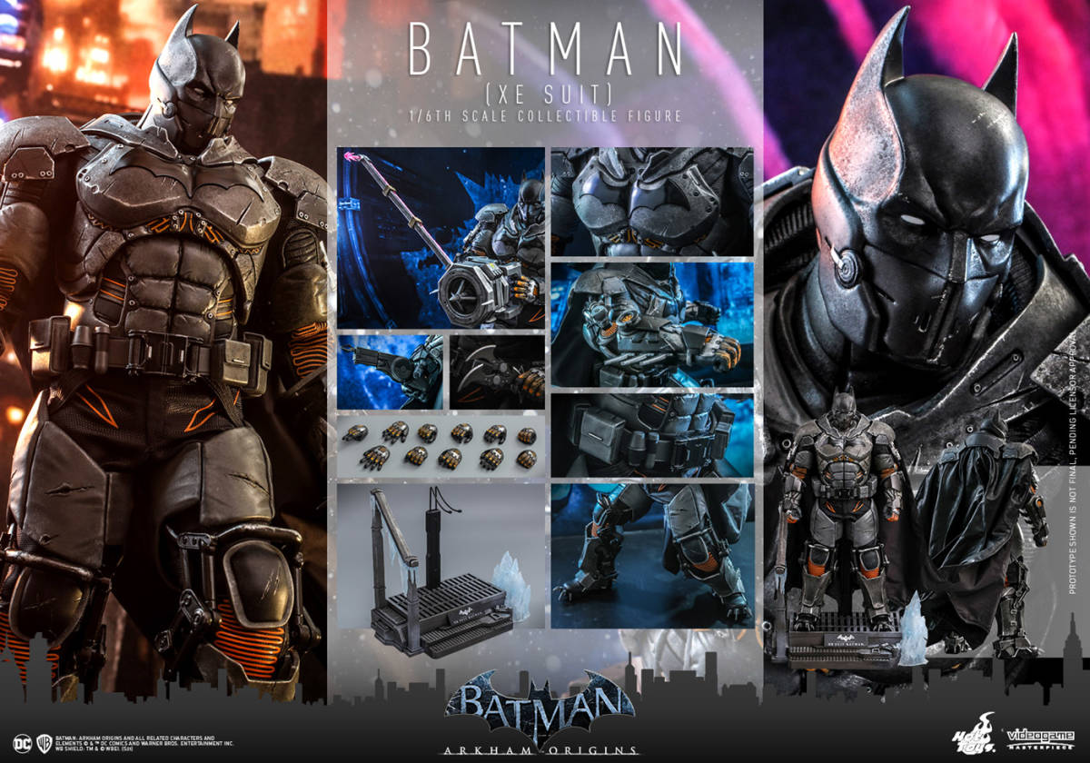新品未開封 ホットトイズ VGM52 『バットマン：アーカム・ビギンズ』　ＸＥスーツ版 Arkham Origins - Batman (検　ジョッカー joker)