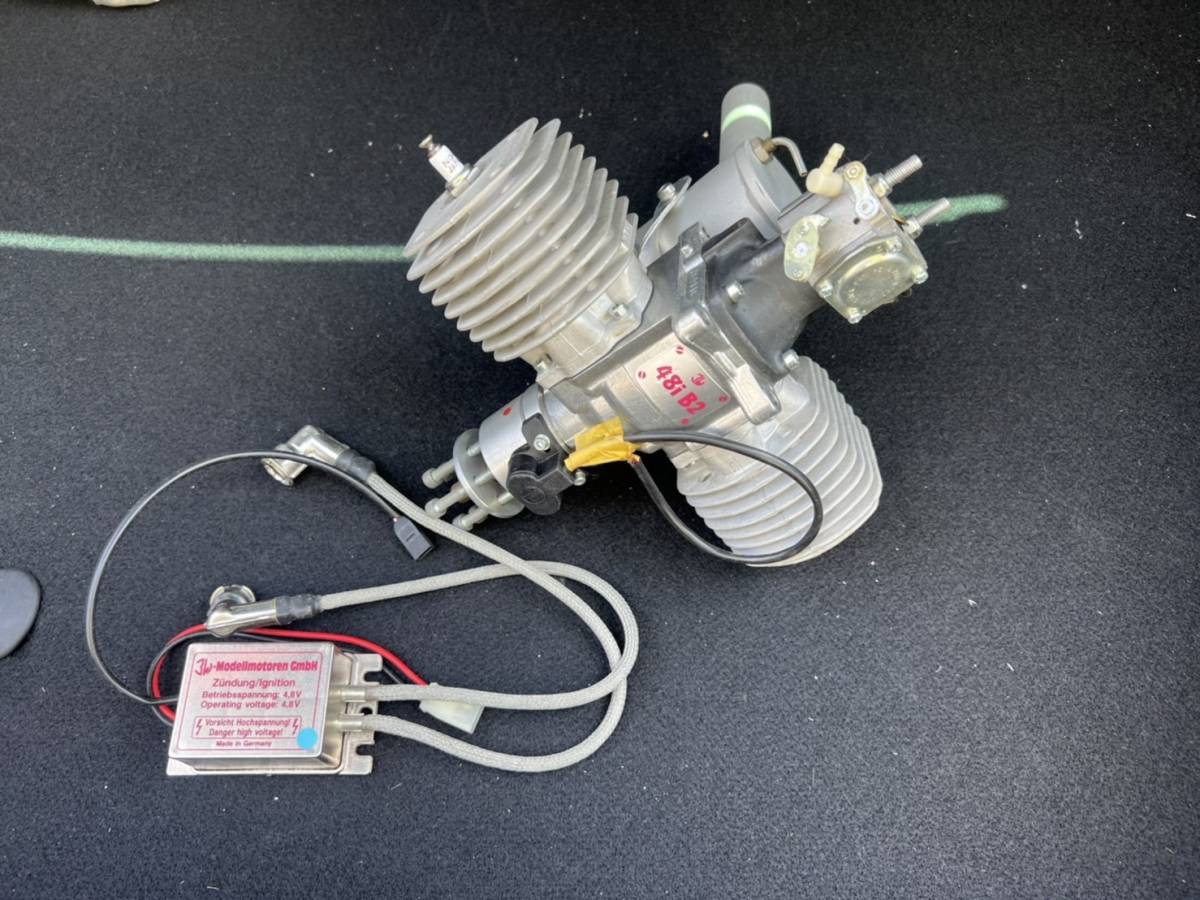 3W 48i B2 ラジコン 飛行機用 エンジン 未使用 イグニッション付