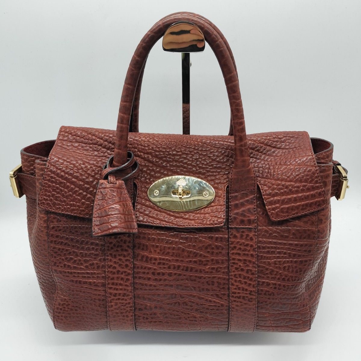 極美品 マルベリー Mulberry トートバッグ ベイズウォーター レザー